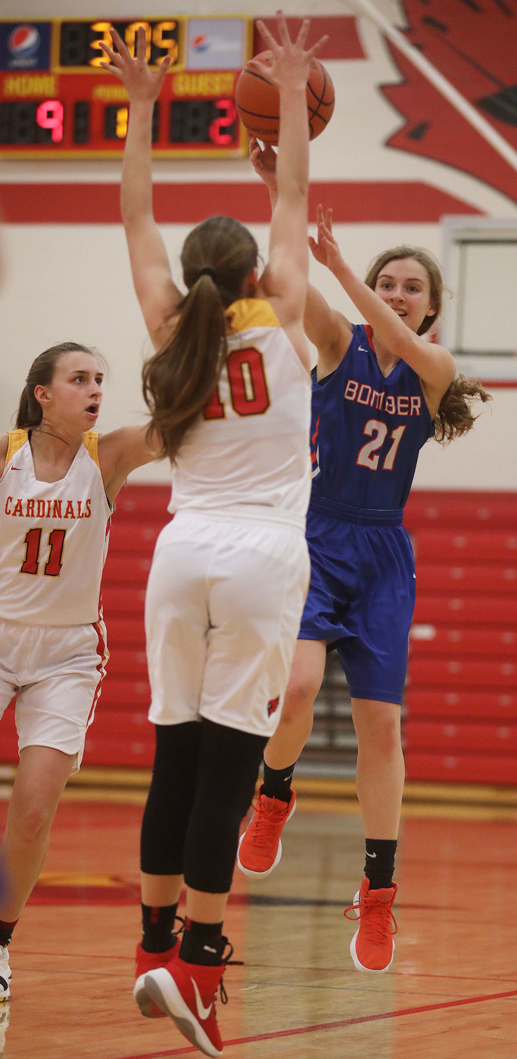 Warrensburg Latham vs Argenta Oreana girls basketball 7 2.4.19.jpg